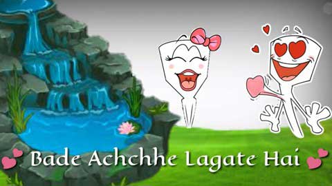 Bade Acchee Lagte Hai Whatsapp Status Video Song Hindi