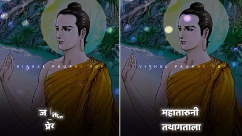 Gautama Buddha Hindi Motivational Whatsapp Status Video
