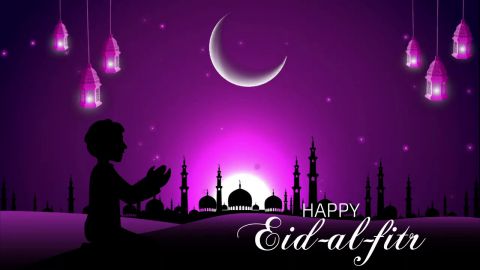 Happy Eid Al Fitr 2021 Animated Wishes Whatsapp Status