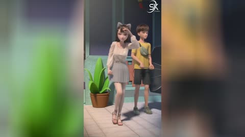 Cartoon Love Story Full Screen Status Video Download