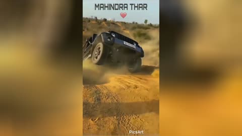 Mahindra Thar Stunt Status Download 