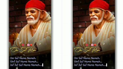 Om Sai Namo Namah New Sai Baba Status Download