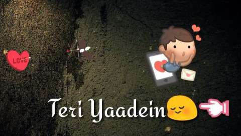 Teri Yaadein Whatsapp Status Video Hindi Song Free Download